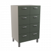 Шкаф архивный с 8-ю выдвижными ящиками (УЛДСП)