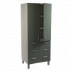 Медицинский шкаф комбинированный двухстворчатый, М-ШК-80-6я (УЛДСП, 800*450*2000)